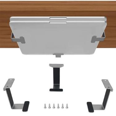 Imagem de IFCASE Computador portátil sob a mesa de metal resistente/suporte para mini