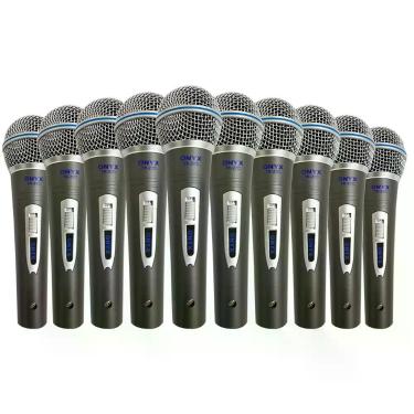 Imagem de Kit 10 Microfones Dinâmico com Fio TK 22C Onyx