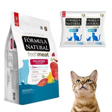 Imagem de Combo Com 2 Pacotes Fórmula Natural Fresh Meat Ração Super Premium Par