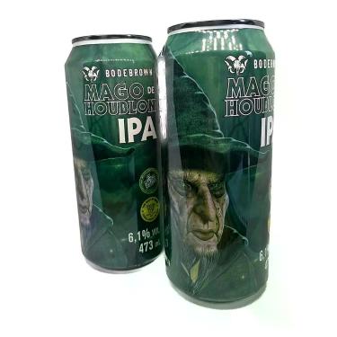 Imagem de 2 Cervejas Lata 473ml Juice Ipa Premium - Mago de Houblon - Bodebrown