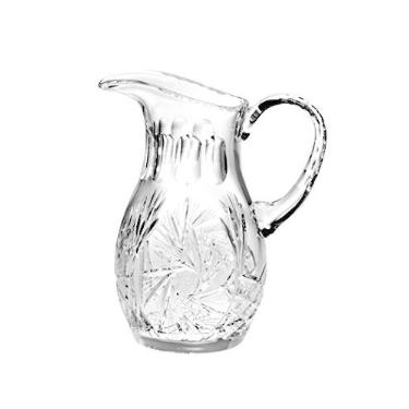 Imagem de Barski – Corte à mão – Boca soprada – Jarra de cristal – 132 g - 26 cm de altura - Feito na Europa