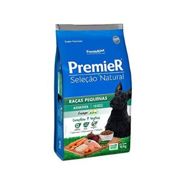 Imagem de Premier Pet Ração Premier Seleção Natural Raças Pequenas Para Cães Adultos - 10 1Kg Para Todas Pequeno Adulto -