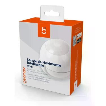 Imagem de Sensor Inteligente De Movimento Hissmv Geonav Cor Branco