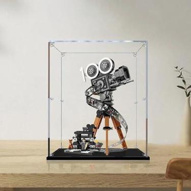 Imagem de Northlovf Estojo De Acrílico 3 Mm Para Câmera Lego Disney Walt Tribute 43230, Conjunto Construção, À Prova Poeira E Transparente, Compatível Com 43230 (Não Inclui O Modelo) (Comum)