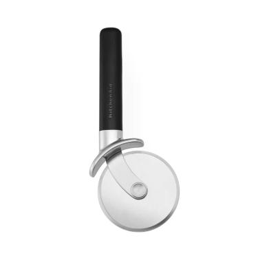 Imagem de Cortador De Pizza Lâmina Inox Profissional Preto Kitchenaid