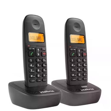 Imagem de Telefone S- Fio C- Identificador De Chamadas + Ramal Ts 2512 Preto 412