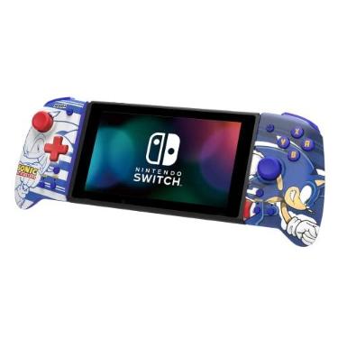 Imagem de Controle com fio Ergonômico HORI Split Pad Pro Edição Sonic Para Nintendo Switch Licenciado Oficialmente pela Nintendo