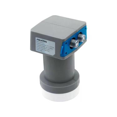 Imagem de Lnbf Universal Banda Ku Dupla Aquário DHT-02 para Recepção de Sinal com Frequência de Entrada 10.7~12.75GHz