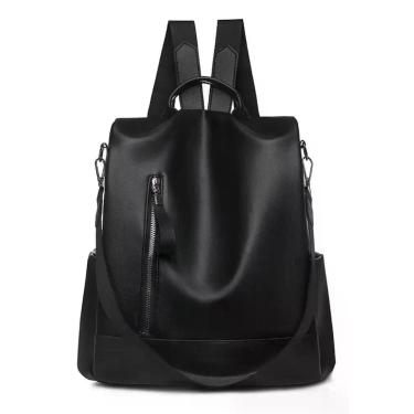 Imagem de Mochila Feminina Couro Pu Moda Passeio Executiva Bolsa Linda - Alwy