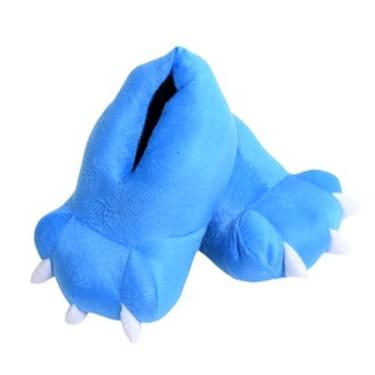Imagem de Pantufa Azul Monstro Gato Adulto Infantil (42-46)