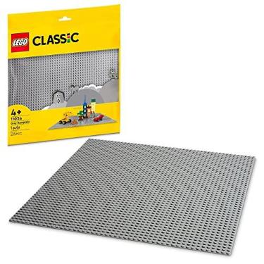Imagem de LEGO® Classic Placa de Construção Cinzenta 11024 Kit de Construção; Jogo Criativo Sem Limites para Construtores LEGO de 4 anos ou mais (1 peça)