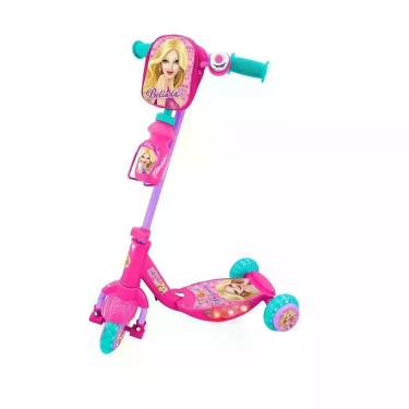 Imagem de Patinete Dm Radical Belinda com garrafinha Dm Toys, Rosa, Belinda