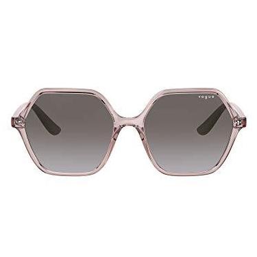 Imagem de Óculos de Sol Vogue Eyewear 0VO5361S 28288H Tam 55 / Rosa - Lentes Roxo Gradiente