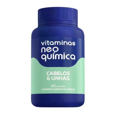 Imagem de Multivitamínico Cabelos e Unhas 60 Cápsulas Neo Química - NEOQUIMICA
