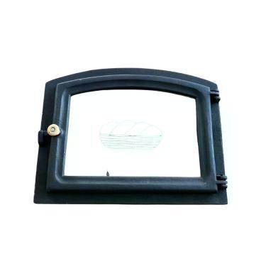 Imagem de Porta De Vidro Arqueado Para Forno A Lenha