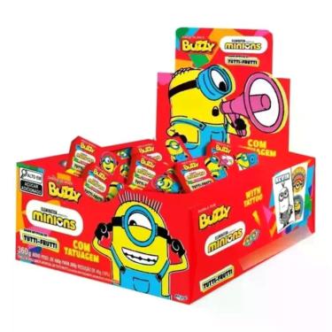 Imagem de Caixa Chiclete Minions Tutti Frutti Buzzy C/90 Unidades - Riclan