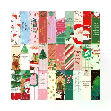 Imagem de Marcadores De Livro Retrô De Natal Com Desenhos Animados, 30 Peças, Pa