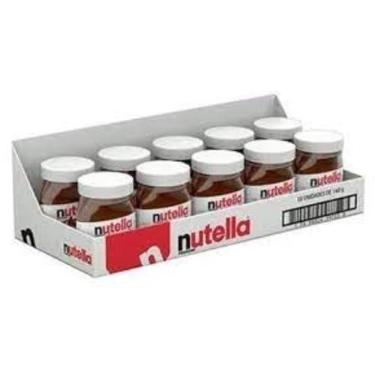 Imagem de Kit 10 Creme de Avelã Nutella 140g - Ferrero