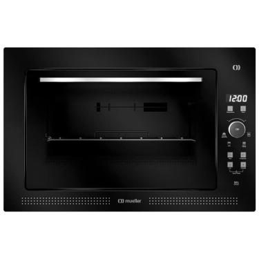 Imagem de Forno Elétrico de Embutir Digital Mueller 50 Litros Preto MFE50L, 110V