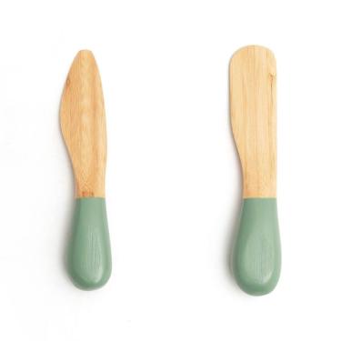 Imagem de Jogo de Utensílios Para Antepasto de Bambu 2pcs - Oikos VERDE SÁLVIA, 