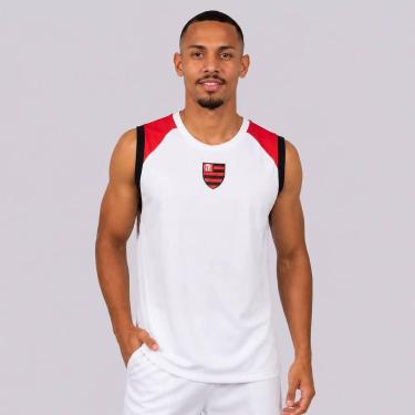 Imagem de Regata Flamengo Seva Branca - Braziline, M