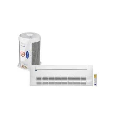 Imagem de Ar Condicionado Split Cassete 1 Via Inverter Carrier 12000 BTU/h Frio Monofásico 40KVQOF12C5 - 220 Volts 220