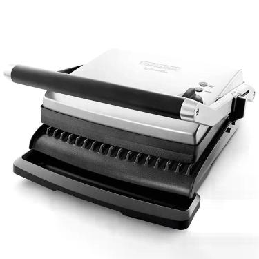 Imagem de Grill Elétrico Tramontina by Breville Adjusta em Aço Inox com Bandeja