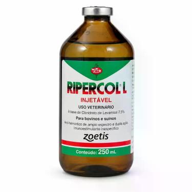 Imagem de Ripercol L 150F Injetável 250ml Zoetis Vermífugo para Bovinos Anti-Hel