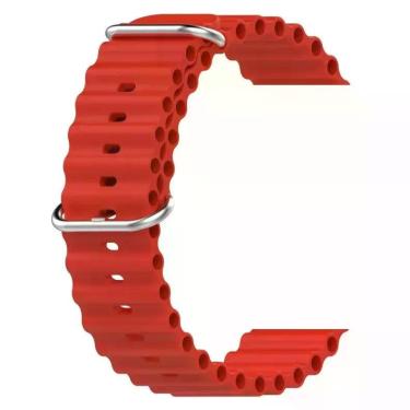 Imagem de Pulseira Oceano Compatível Com Smartwatch Relógio Apple, W29 Pro 42 a 