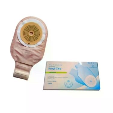 Imagem de Bolsa Saco De Colostomia Discreta Para Sistema 1 Peça Kangli Care Com 