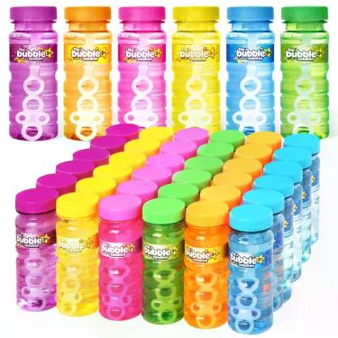 Imagem de Conjunto de 36 frascos de bolhas Shemira 118 ml para festa
