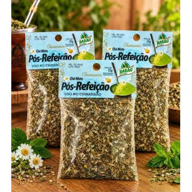 Imagem de Kit 3 Chá P/ Chimarrão Pós - Refeição 45gr - Barão de Cotegipe