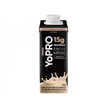 Imagem de Bebida Láctea YoPRO Coco com Batata-Doce - Sem Lactose Zero Açúcar 250