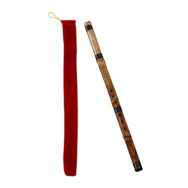 Imagem de Luwecf Flauta de bambu chinesa Instrumentos de Flauta de madeira Flauta vertical para iniciantes, Style a