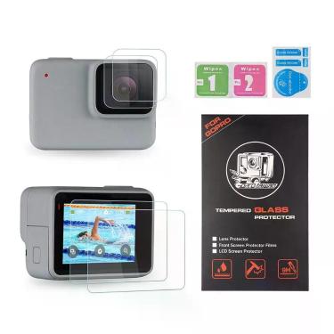 Imagem de Películas De Vidro Para Lente Gopro Hero 7 White Silver