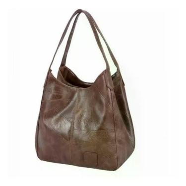 Imagem de Bolsa Feminina Academia Ombro Trabalho Multiuso  - AlwyStore, Cafe