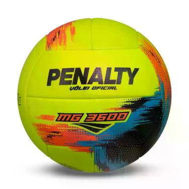 Imagem de Bola Volei Penalty MG 3600 XXV, ÚNICO, Amarelo