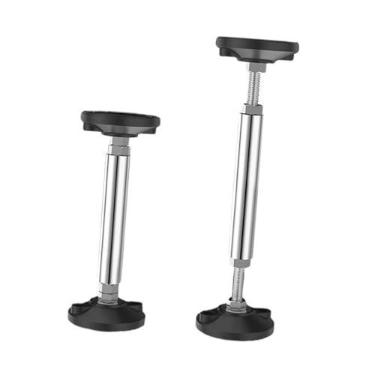 Imagem de Kuntesetty Suportes de pia para baixo de 2x pernas para o armário de parede do vaso sanitário, 38cm a 52cm