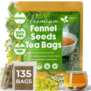 Imagem de Sachês de Chá FRESHDRINKUS Premium 135 Sementes de Funcho Puro