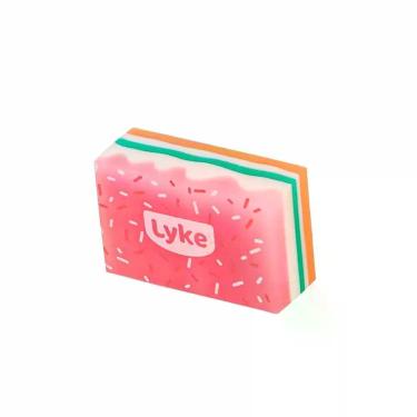 Imagem de Borracha Escolar Lyke Cake Bolo com Essência de Baunilha Formato Bolo 1 Unidade Rosa
