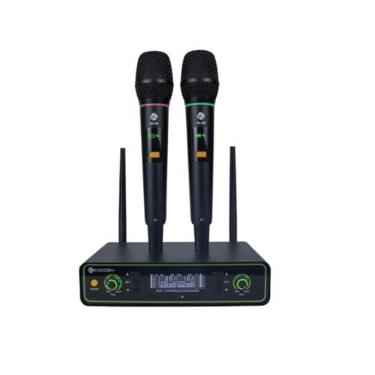 Imagem de MICROFONE SEM FIO KADOSH K-422M MAO DUPLO