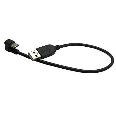 Imagem de MMNNE Cabo USB-C de carregamento de sincronização de dados tipo C USB C para USB A macho para macho e macho de 90 graus