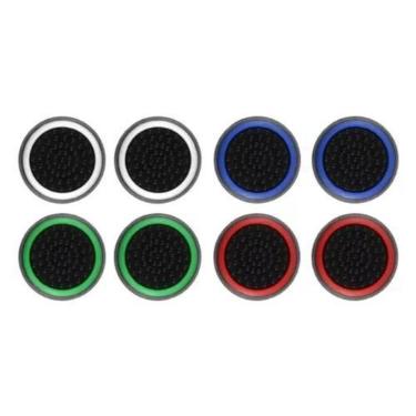 Imagem de Par De Grips VERDE Para Analógico Controle de videogame joystick - ALI
