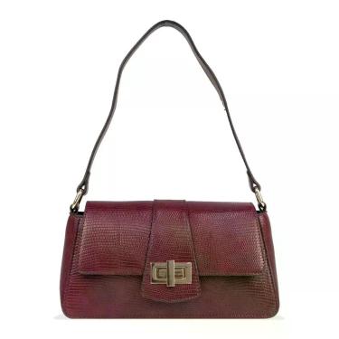 Imagem de Bolsa Ombro Feminina Casual Elegante Premium Le Postiche, Vinho