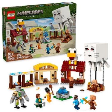 Imagem de LEGO Minecraft O Ataque do Balão Ghast à Vila 21273 (555 Peças)