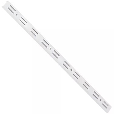 Imagem de Trilho Duplo Em Aço 200cm Branco - Td-200-br - Multivisão