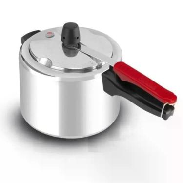 Imagem de Panela de Pressão Clock Eco Fechamento Interno Alumínio com Revestimento Antiaderente 4,5L Preta Clock
