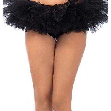 Imagem de Leg Avenue Tutu para Festival Feminino, Preto, One Size