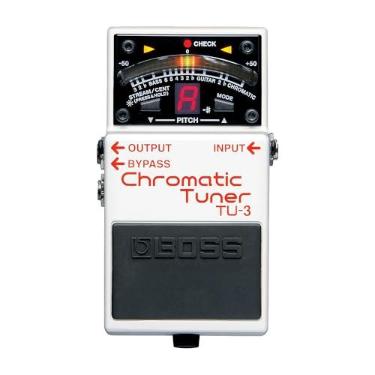 Imagem de BOSS Afinador de piso cromático TU-3 para guitarra e baixo | Desempenho padrão da indústria | Corpo resistente ao tanque BOSS Stompbox | Medidor de LED de 21 segmentos | Precisão de +/- um centavo |