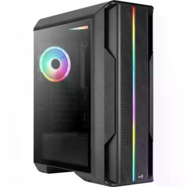 Imagem de Gabinete Gamer Aerocool Atx Splinter Lateral Vidro [f002]
